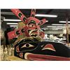 Image 2 : RAVEN AND SUN MASK BY SAULTEAUX NATION'S EMIL THIBERT