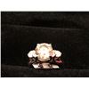 Image 2 : 14KT GOLD FANCY BROWN DIAMOND RING (CENTER DIAMOND 2.51CT) ALONG WITH 1 DIAMOND ON EACH SIDE (RING