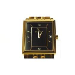 #18-BULOVA DIAMOND UNISEX WATCH