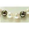Image 2 : #25-STERLING SILVER MAJORCA PEARL NECKLACE