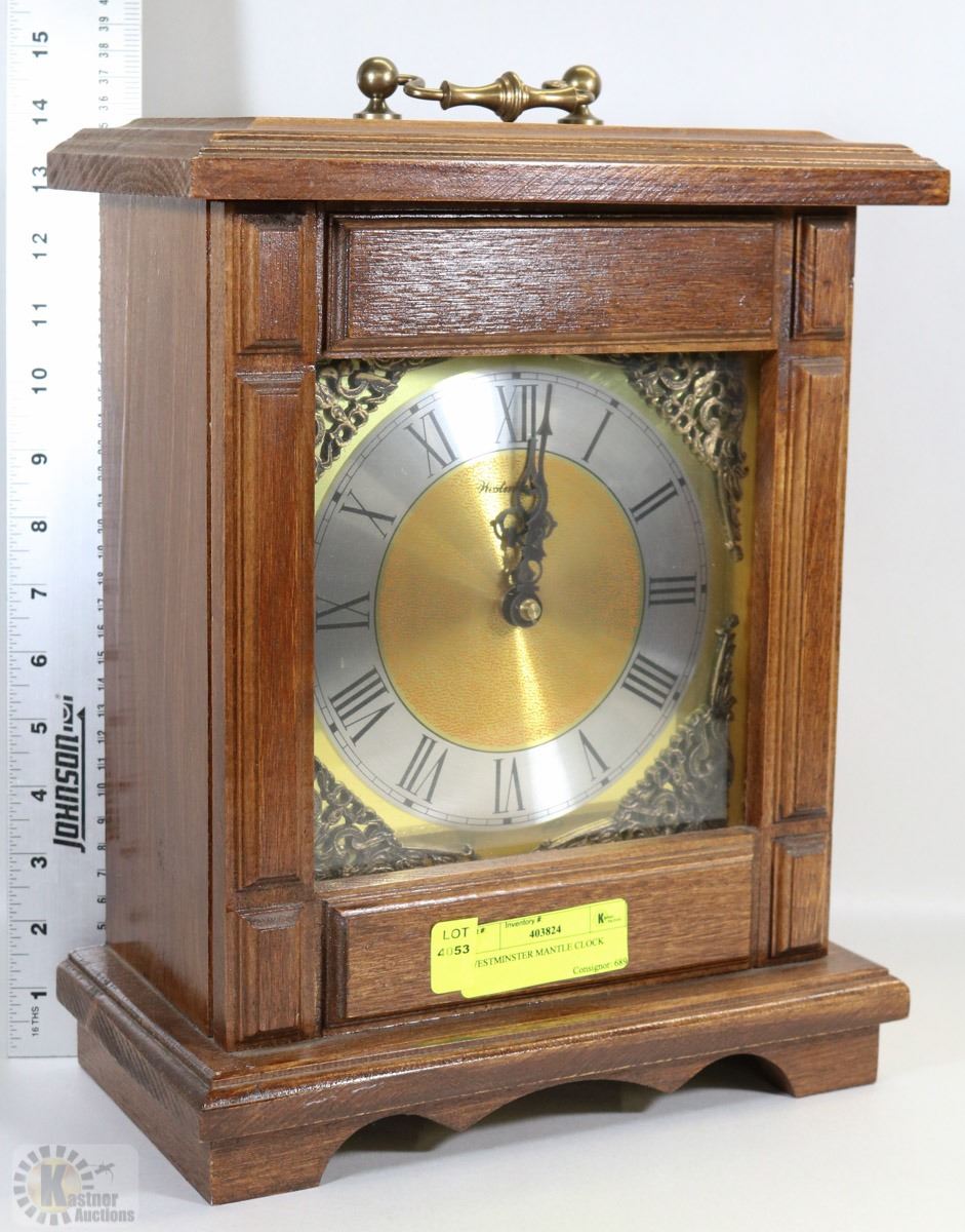 WESTMINSTER MANTLE CLOCK
