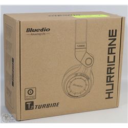 NEW BLUEDIO HURRICANE BLUETOOTH OVEREAR HEADPHONES