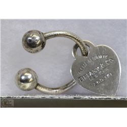 STERLING SILVER TIFFANY REPLICA KEY CHAIN
