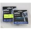 Image 1 : 2 NEW BRAUN SERIES 3 SMART CONTROL FOIL AND