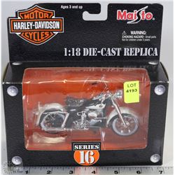 MAISTO HARLEY DAVIDSON 1:18 SCALE