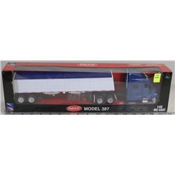 PETERBUILT MODEL 387 TRACTOR TRAILER 1:43 SCALE