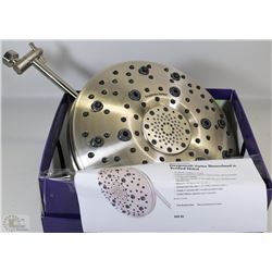 OXYGENICS VORTEX SHOWERHEAD IN BRUSHED NICKEL