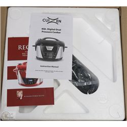 NEW CUIZEN 8 QUART OVAL PRESSURE COOKER