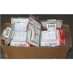 13 BRAND NEW HONEYWELL THERMOSTATS (HEAT ONLY)