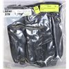 Image 1 : 2PK LADIES LEATHER GLOVES LARGE