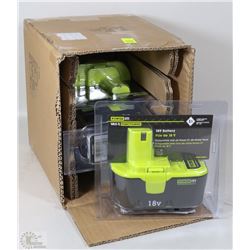 CASE OF 4 POWER-IT! 18V POWER TOOLS BATTERY