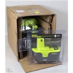 CASE OF 4 POWER-IT! 18V POWER TOOLS BATTERY