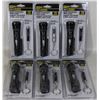 Image 1 : CASE OF 6 LED FLASHLIGHT W/ LASER