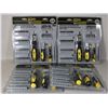 Image 1 : CASE OF 4 64PC. ULTIMATE SCREWDRIVER SET