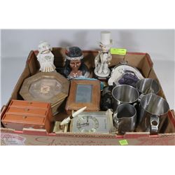 FLAT OF ESTATE COLLECTABLES INCLUDING BULOVA