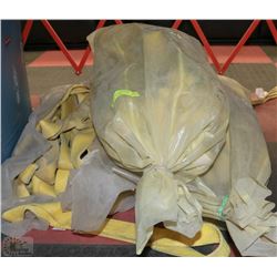 3 LARGE BAGS OF NEW  ASSORTED SLINGS/CHOKERS