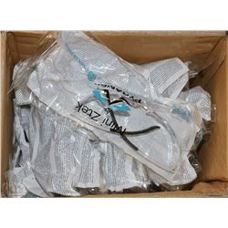 CASE OF NEW PYRAMEX MINI ZTEC CLEAR SAFETY GLASSES