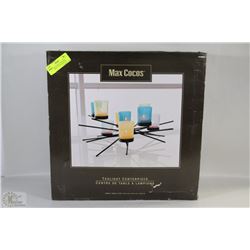 NEW "MAY COCOS" TEA LIGHT CENTERPIECE CANDLEHOLDER