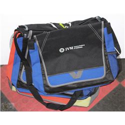 LOT OF 10 NEW SIDE CARRYING BOOK BAGS