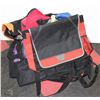 Image 1 : LOT OF 10 NEW SIDE CARRYING BOOK BAGS