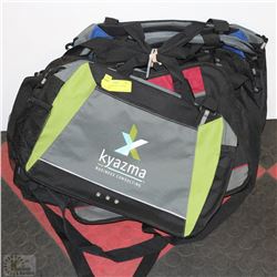 LOT OF 10 NEW SIDE CARRYING BOOK BAGS