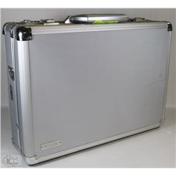 NEW METAL BRIEFCASE WITH COMBINATION #824