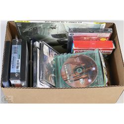 BOX FULL OF PC GAMES INCL. FLIGHT