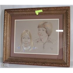 SINGED PICTURE 1976 K. MAIS 19X23