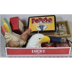 FLAT OF ESTATE COLLECTIBLE ITEMS