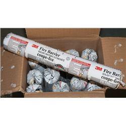 NEW CASE OF TWELVE 3M FIRE BARRIER SEALANT