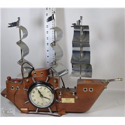 SHIP CLOCK AND LIGHT