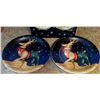 Image 1 : SET OF 2 REINDEER CHRISTMAS PLATES