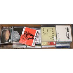 BOX OF 120 ASSORTED  CD'S