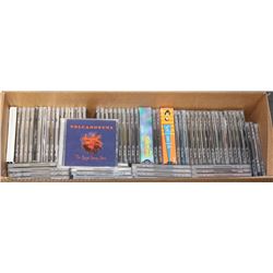 BOX OF 80 ASSORTED CD'S