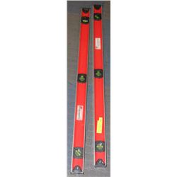 LOT OF TWO 40" MAGNETIC LEVELS