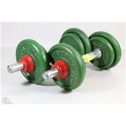 20LBS FREE WEIGHTS