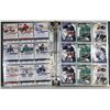 BINDER WITH ASSORTED HOCKEY CARDS FROM VARIOUS