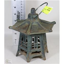 VINTAGE CAST IRON LANTERN