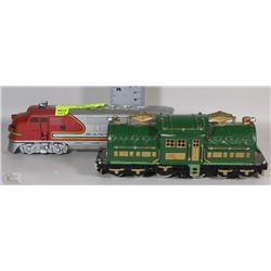 TWO AVON COLLECTABLE TRAINS