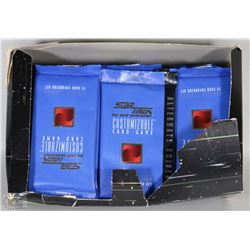 BOX OF UNOPENED STAR TREK GGC 15 CARD BOOSTER