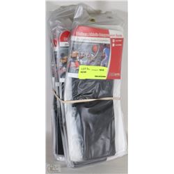 SIX PACKS OF 20-30MMHG COMPRESSION ATHLETIC SOCKS