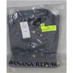 MENS BANANA REPUBLIC CUSTOM 078 WASH SHIRT SIZE M