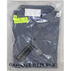 MENS BANANA REPUBLIC CUSTOM 078 WASH SHIRT SIZE M