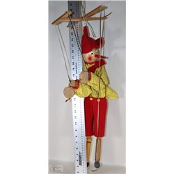 WOODEN PINOCCHIO MARIONETTE