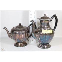 SILVERPLATE TEA/COFFEE POT