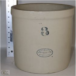 3 GALLON CROCK