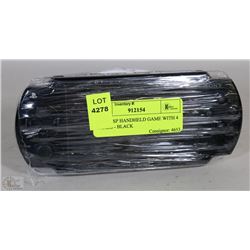 SONY PSP HANDHELD GAME WITH 4 GAMES - BLACK