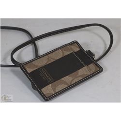 COACH PASSPORT CARRIER