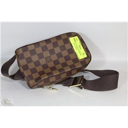 LOUIS VITTON MEN'S DESIGNER LEATHER + CANVAS