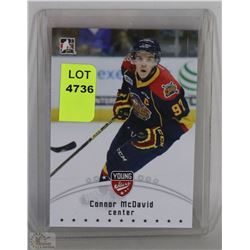 CONNOR MCDAVID PRE ROOKIE CARD